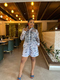 Eko Ile linen shorts
