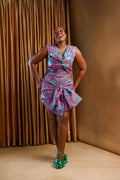 Nikky Double Bow Mini Dresss