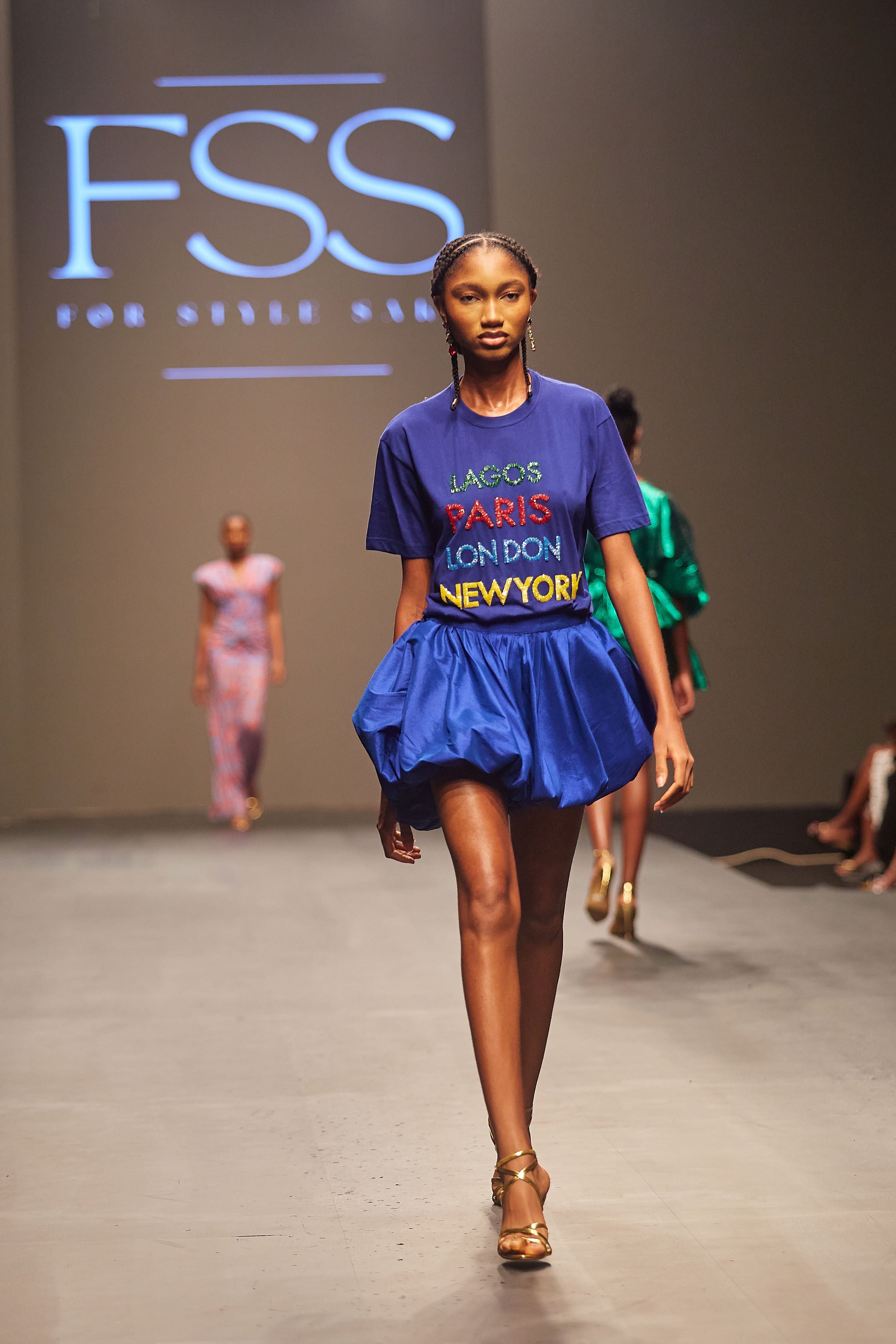 Lagos Paris London NY T-Shirt