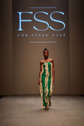 Tejumola Fringe Aso Oke Dress (Pre Order)