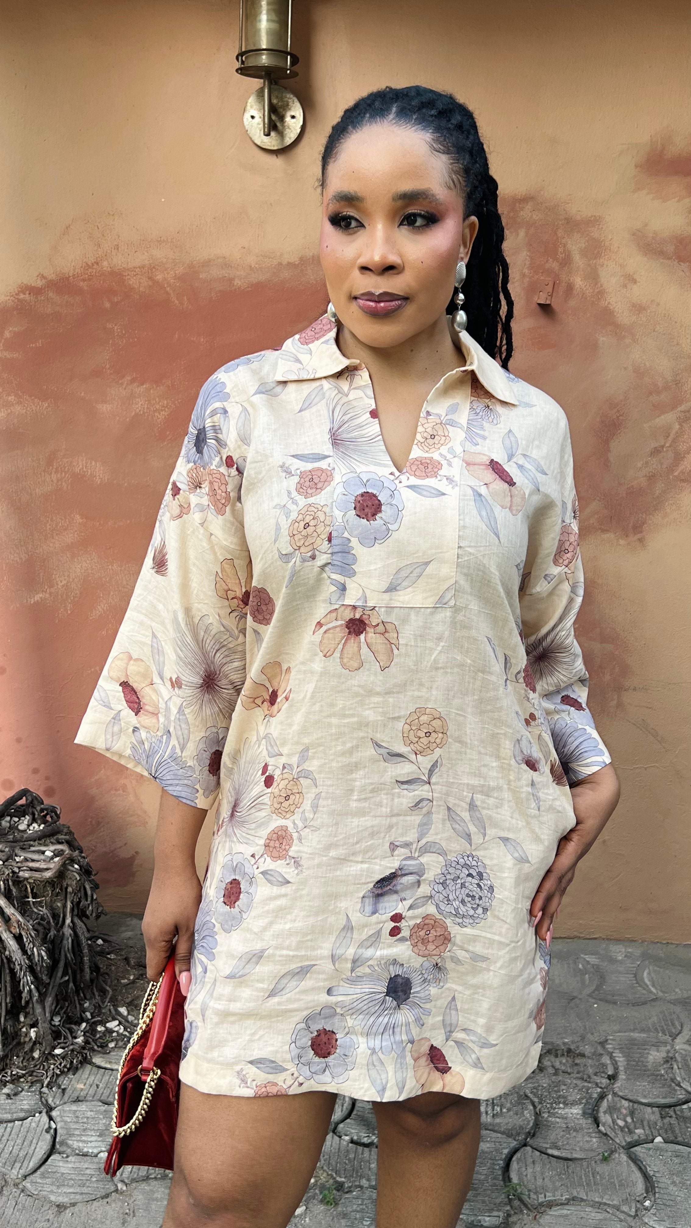 Portofino 2.0 Linen Shirt Dress